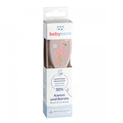 Set perie si pieptene pentru bebelusi, 33114, Baby Nova