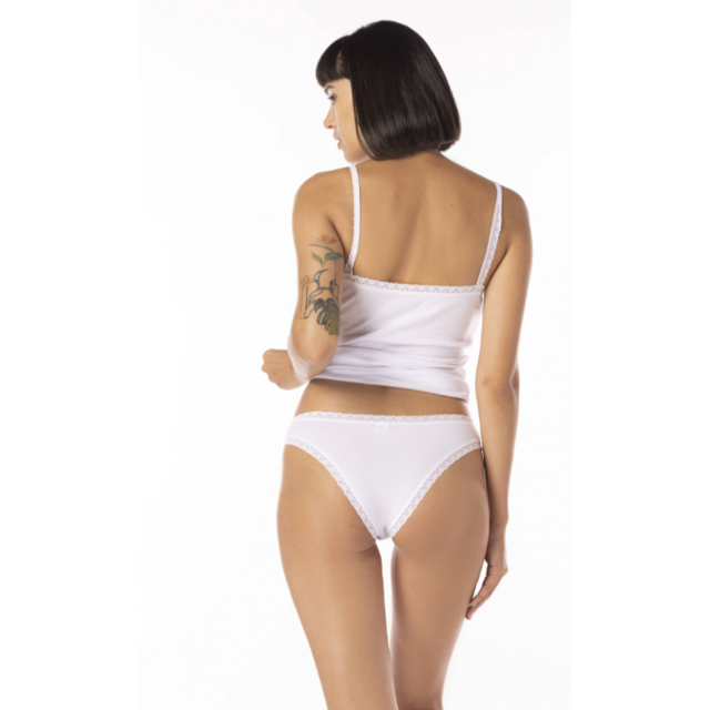 Chiloti dama semitanga TF116 ALB, Uniconf | marimea S — poza produs 2/3