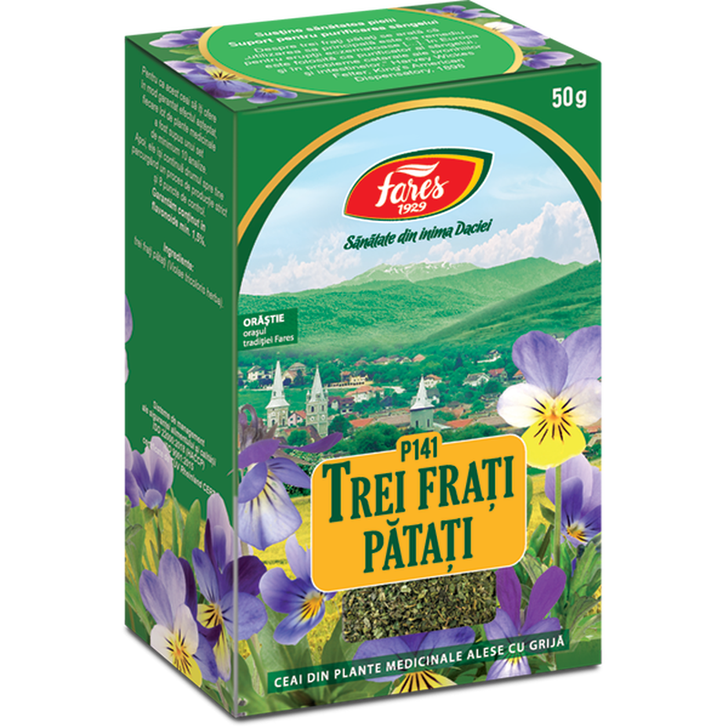 Poza produs Trei frati patati, iarba, P141, ceai la punga, Fares | 50G