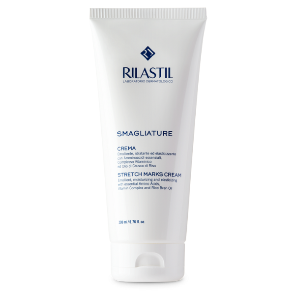 Poza produs RILASTIL STRETCH MARKS CREMA PREVENIRE SI CONTRACARARE VERGETURI 200ML
