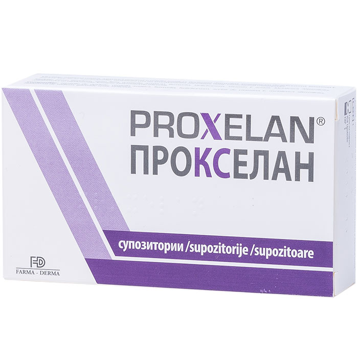 Poza produs Proxelan supozitoare, Naturpharma | 10 supozitoare