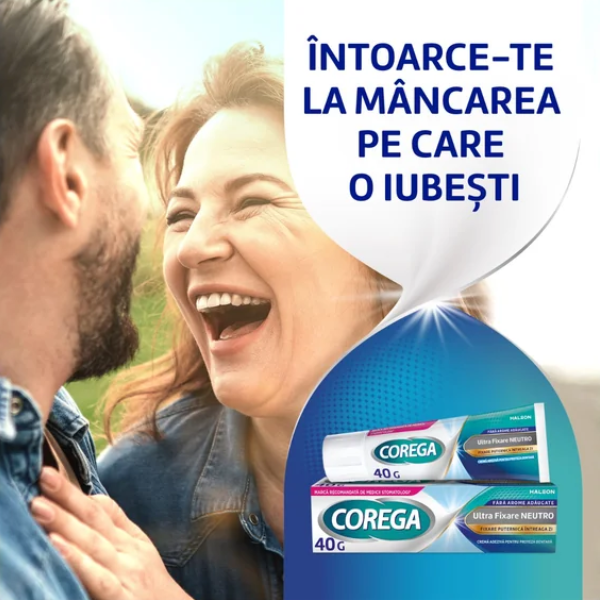 Poza produs COREGA ULTRA FIXARE 40G 1+1 50% DIN AL DOILEA CADOU