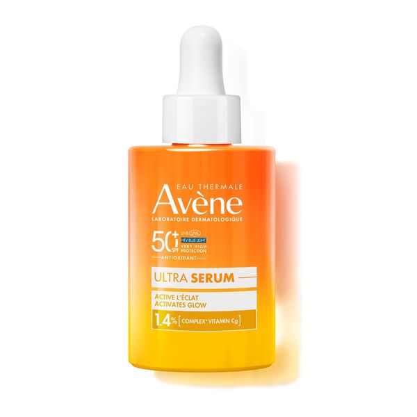 Ultra Serum cu efect de luminozitate si protectie solara SPF 50+, Avene | 30 ml — poza produs 1/9