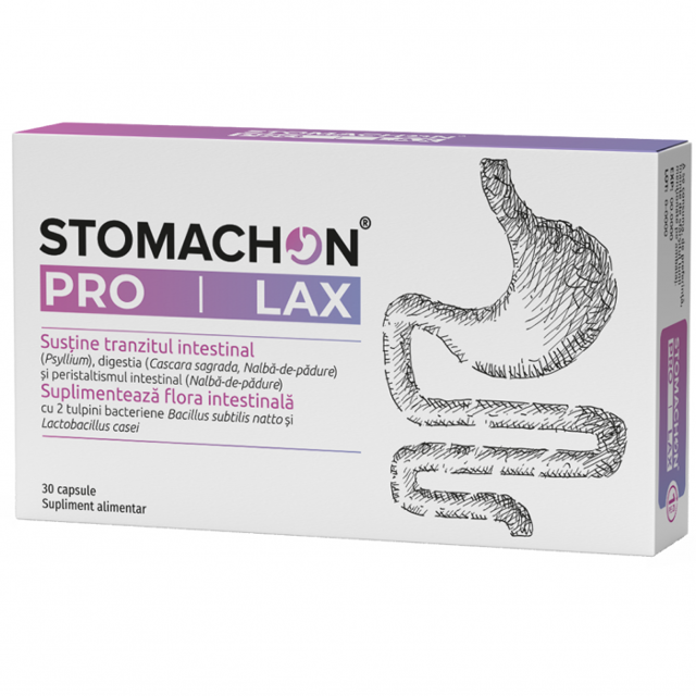 Poza produs Stomachon Pro Lax, Naturpharma | 15 capsule