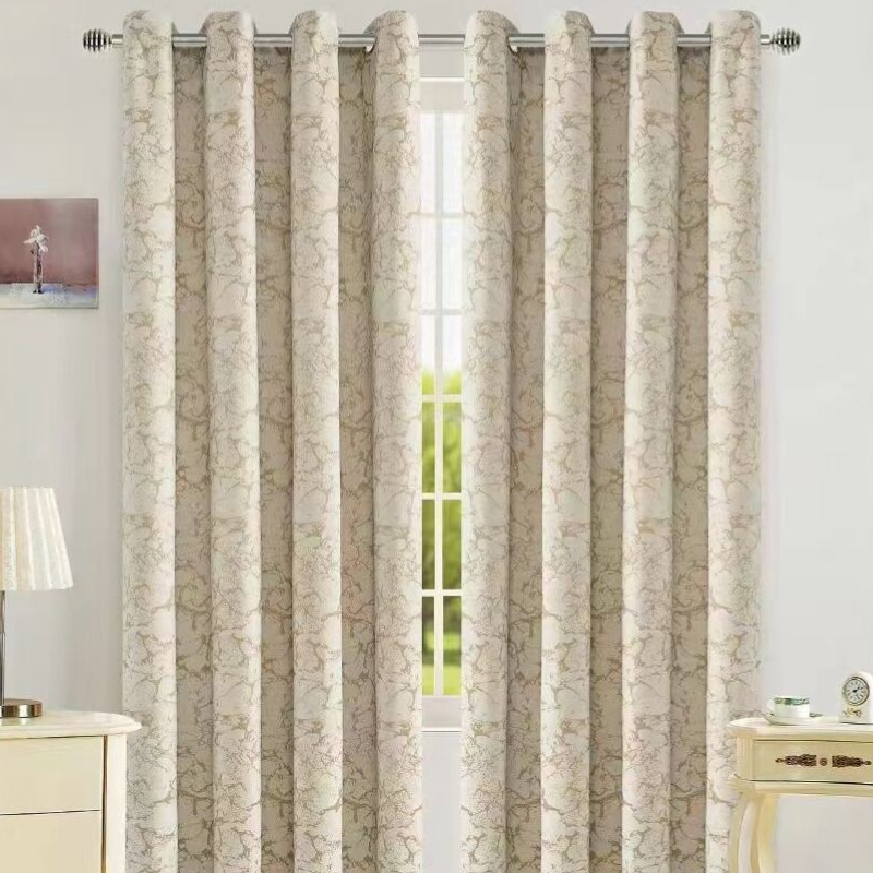 Poza produs Draperie CHNILLE MARMORAT Nisip, Perpetuum | 140 x 245 cm