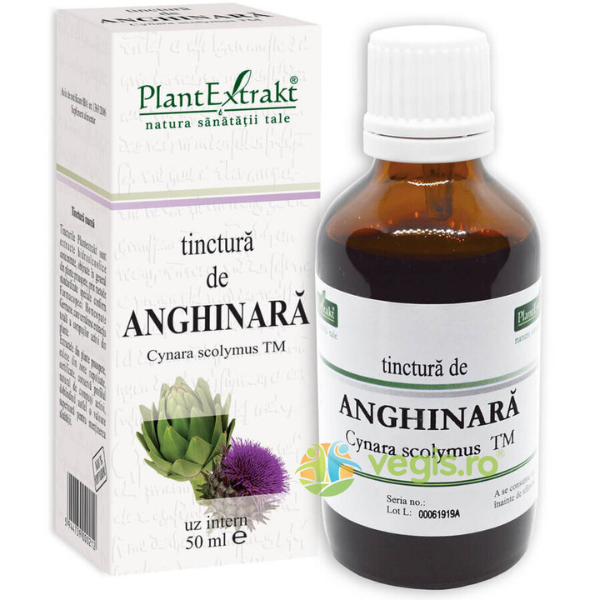 Poza produs Tinctura de anghinare, PlantExtrakt | 50 ml