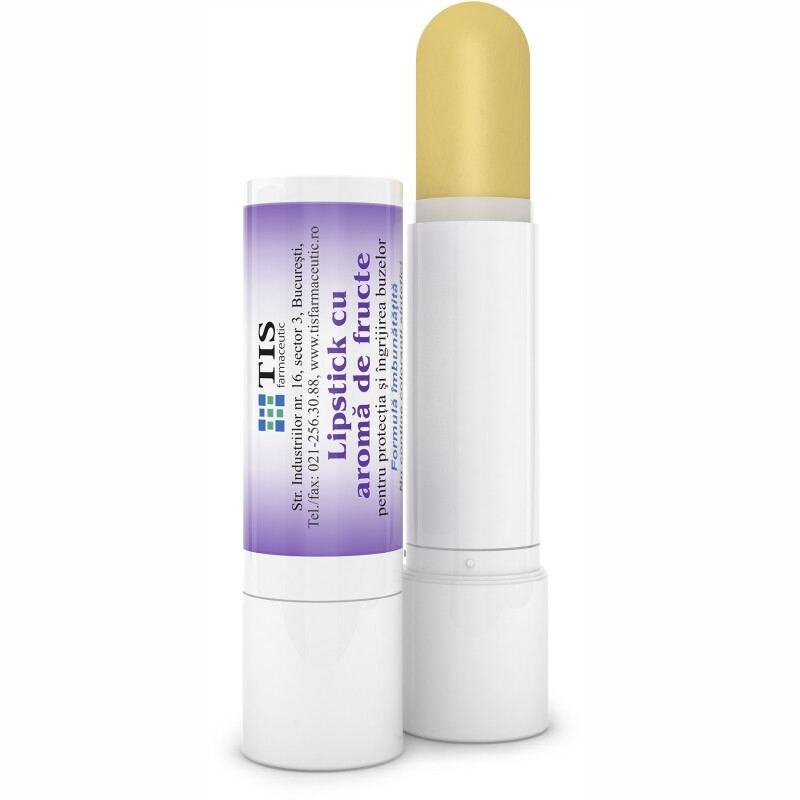 Poza produs Lipstick cu aroma de fructe, Tis Farmaceutic | 4 g
