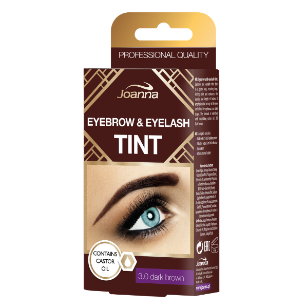 Poza produs Vopsea pentru gene si sprancene 3.0 Maron, Joanna | 15 ml