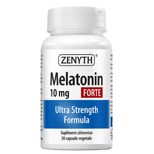 Poza produs Melatonina Forte 10 mg, Zenyth | 30 capsule