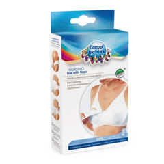 Sutien pentru alaptat 26/756, alb, marime 80B, Canpol Babies | 1 buc