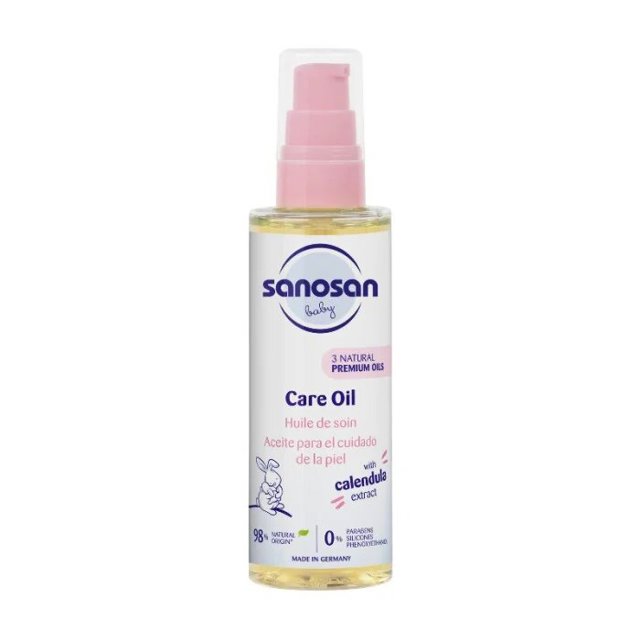 Poza produs Ulei de ingrijire pentru bebelusi, Sanosan Baby | 100 ml