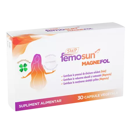 Poza produs Femosun Magnefol, Sun Wave Pharma | 30 capsule