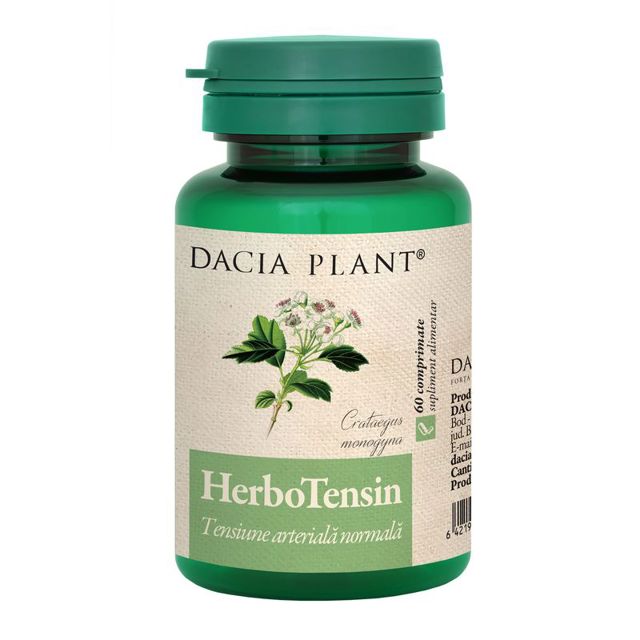 Poza produs HerboTensin (Reglator al Tensiunii), Dacia Plant | 60 comprimate