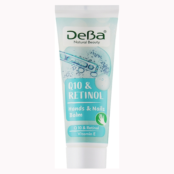 Poza produs Balsam de maini DEBA NATURAL BEAUTY Retinol si Q10, Rubella | 75 ml