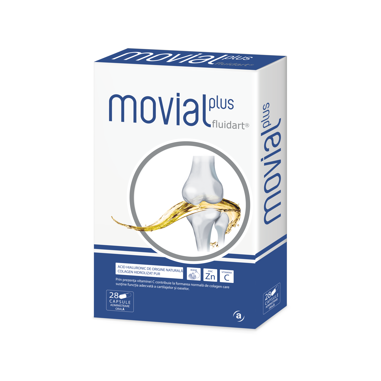 Poza produs Movial Plus Fluidart, Zentiva | 28 capsule
