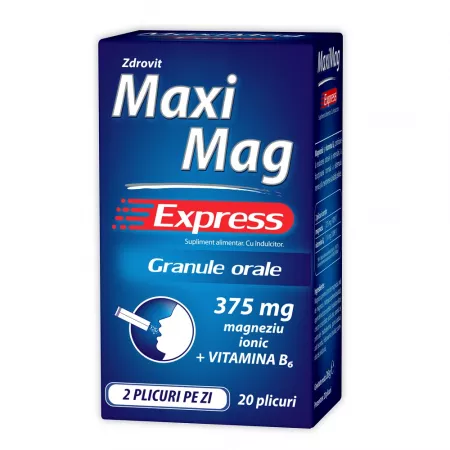 Poza produs MaxiMag Express, Zdrovit | 20 plicuri