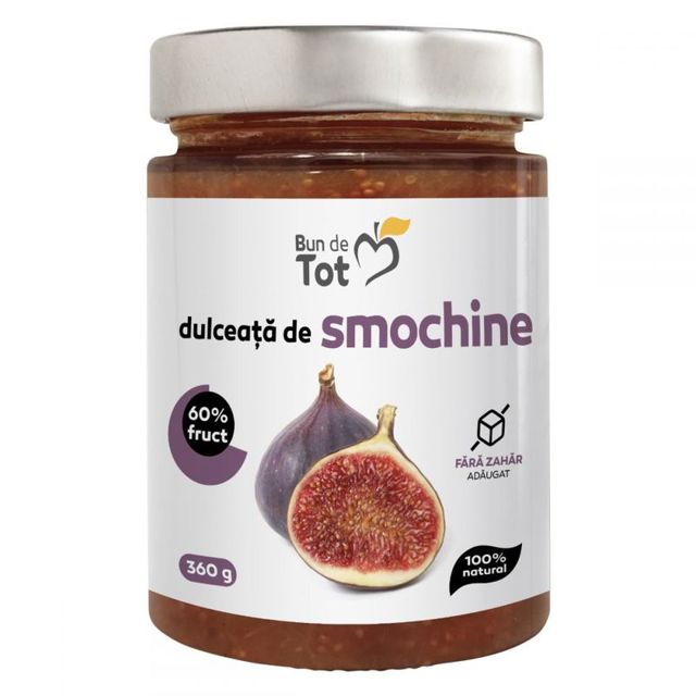 Poza produs Bun de tot dulceata de smochine, fara zahar, Dacia Plant | 360g