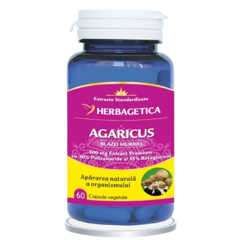 Agaricus, Herbagetica | 60 capsule