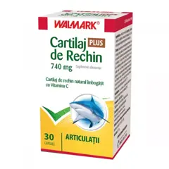 Cartilaj de Rechin Plus 740 mg, Walmark | 30 capsule