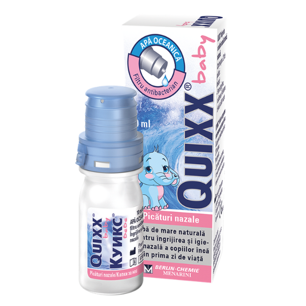 Quixx Baby solutie nazala, Berlin Chemie | 10 ml — poza produs 1/2