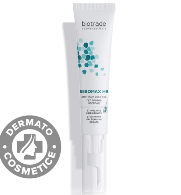 Poza produs Gel impotriva caderii parului Sebomax HR, Biotrade | 26 ml