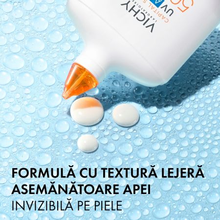 Poza produs Fluid hidratant Invizibil SPF50 Capital Soleil UV AQUA, Vichy | 50 ml