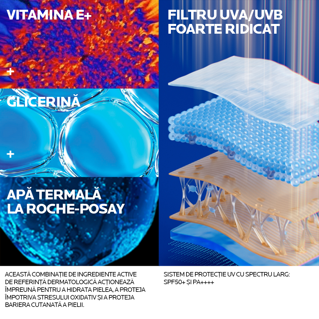 Poza produs Anthelios UVSport spray invizibil de corp SPF 50+, La Roche-Posay| 200 ml