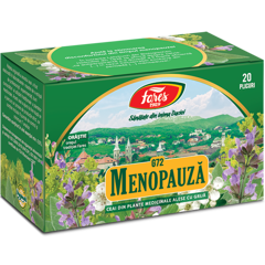 Menopauza, G72, ceai la plic, Fares | 20 plicuri