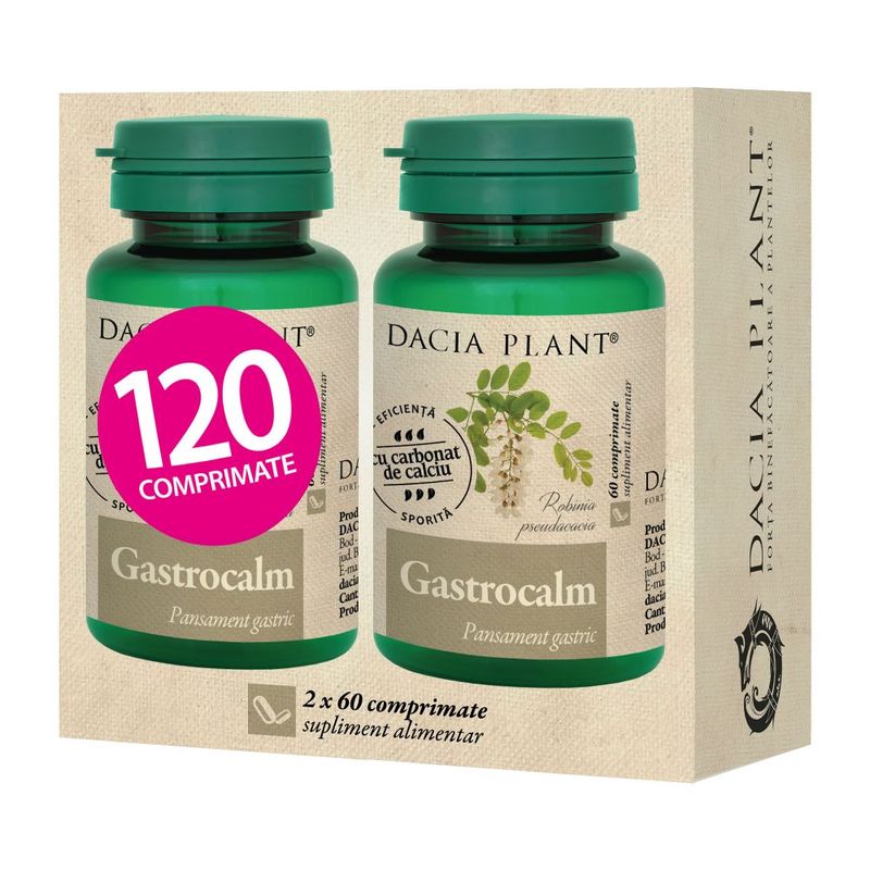 Poza produs Gastrocalm, Dacia Plant | 120 comprimate