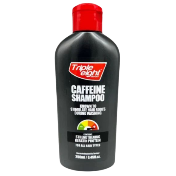 Poza produs Sampon energizant cu cofeina Triple Eight, Elina Med | 250 ml