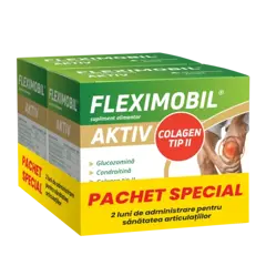 Fleximobil Aktiv, pachet special, Fiterman Pharma | 2 x  60 cps filmate