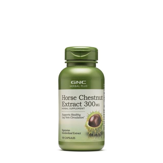 Poza produs GNC Herbal Plus Extract Standardizat de Castan Salbatic , 300mg | 100 cps