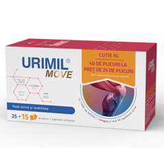 Urimil move, Naturpharma | 25 + 15 plicuri