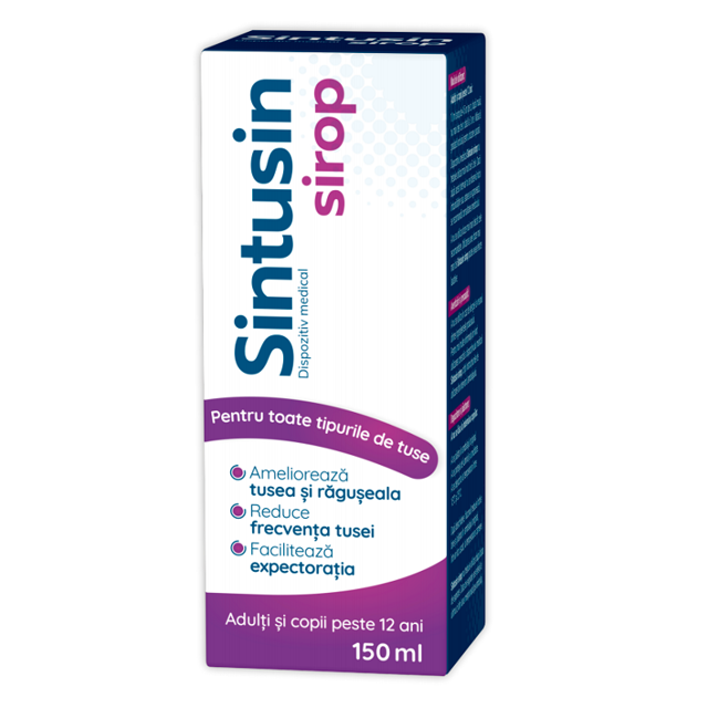 Poza produs Sintusin sirop, Zdrovit Natur Produkt | 150 ml