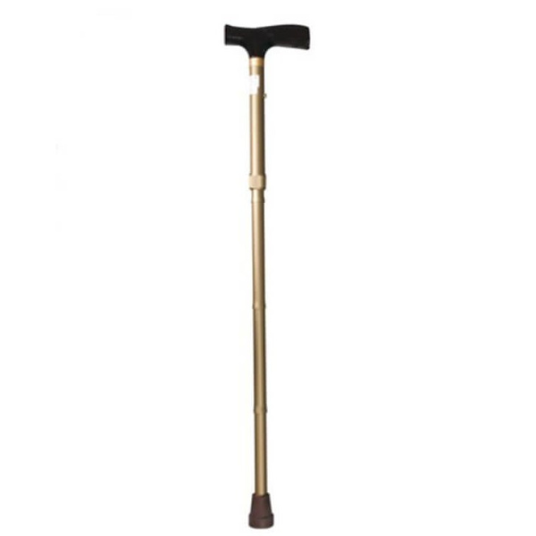 Poza produs Baston pliabil din aluminiu maner in T RP145NC Negru, Neomed