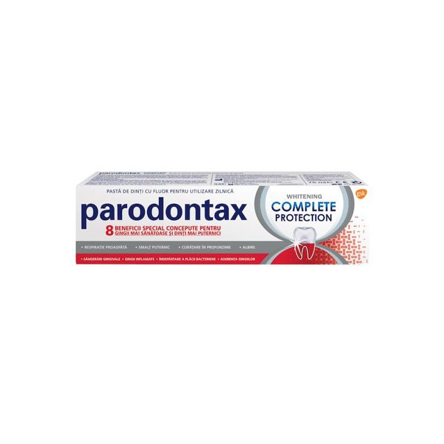 Poza produs Parodontax Complete Protection Whitening Pasta de dinti | 75 ml