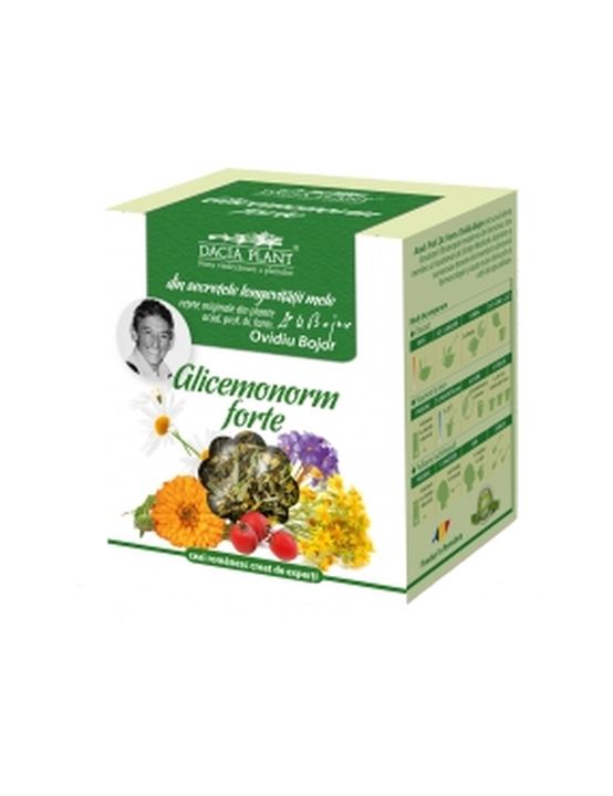 Poza produs CEAI GLICEMONORM FORTE 50G