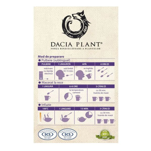 Poza produs Ceai Anason, Dacia Plant | 50 g