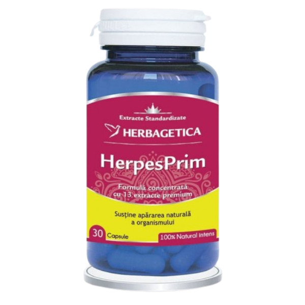 Poza produs HerpesPrim, Herbagetica | 30 capsule