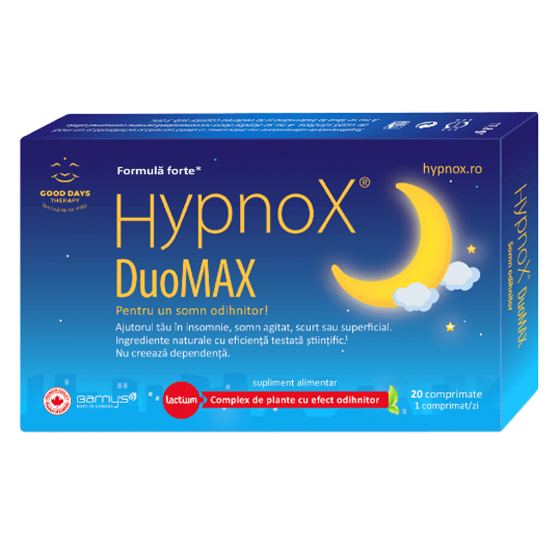 Poza produs Hypnox DuoMax, Good Days Therapy | 20 comprimate