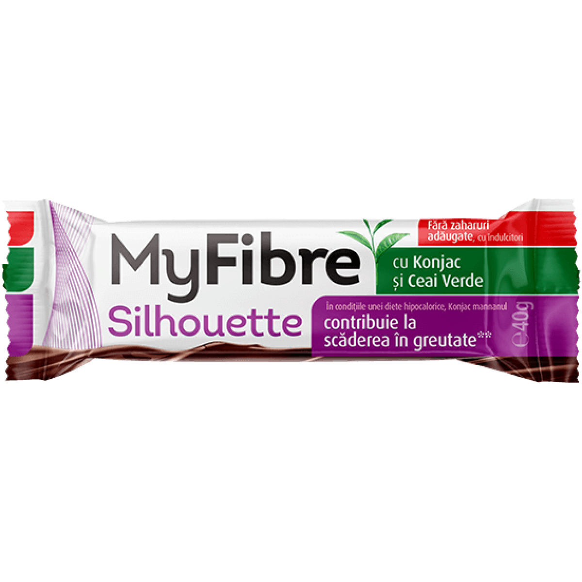 Poza produs Baton pentru scadere in greutate MyFibre Silhouette, Sly Nutritia | 40 g