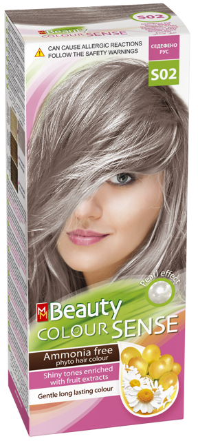 Poza produs Vopsea de par S02 - Blond Sidefat, MM Beauty Colour Sense
