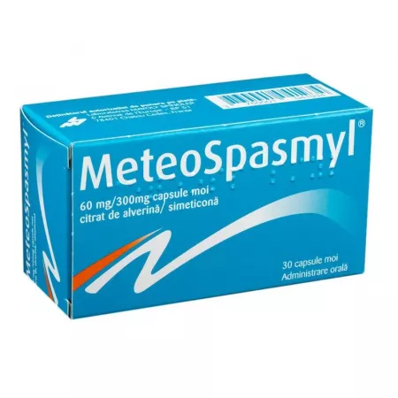 Poza produs Meteospasmyl 60 mg/300 mg, Biessen Pharma | 30 capsule moi