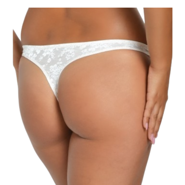 Chilot tanga dama T161 ALB, Aroti | marimea 46 — poza produs 2/2