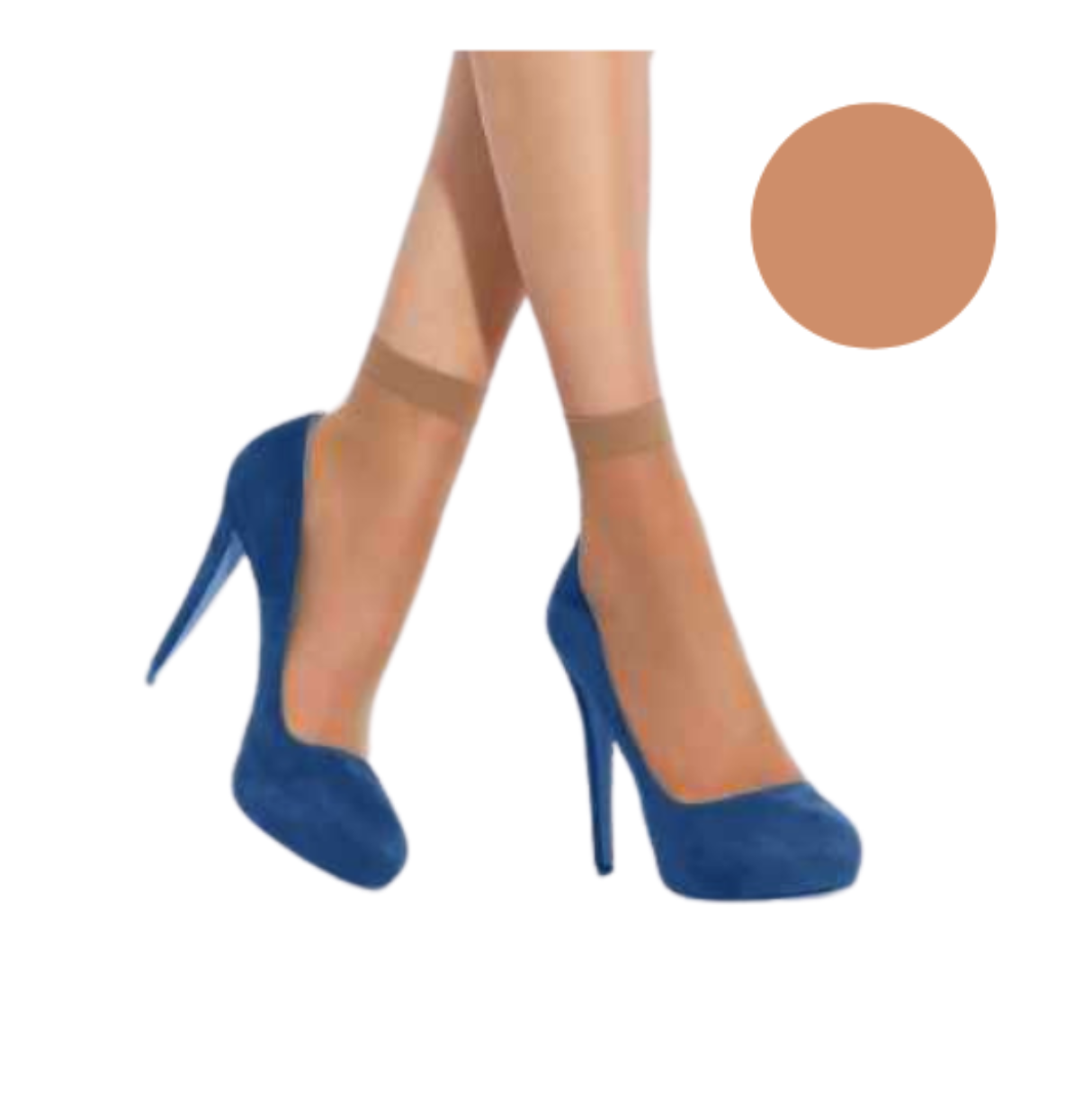 Poza produs Sosete dama 1/4 DANAE 15 DEN Aluna, Calze BC