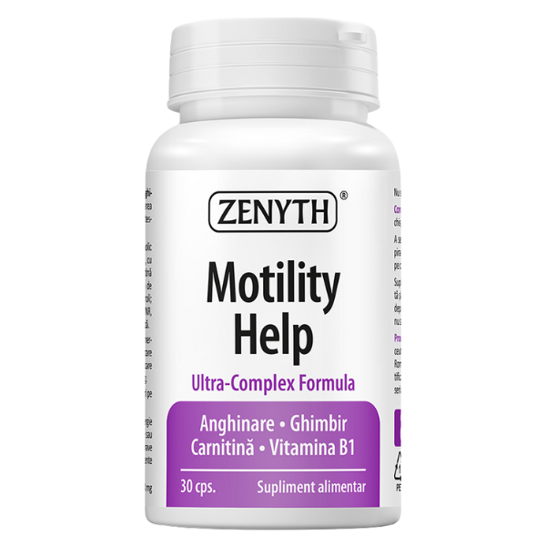 Poza produs Motility Help, Zenyth | 30 capsule