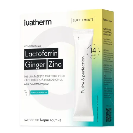 Poza produs LACTOFFERIN GINGER ZINC 14 PLICURI