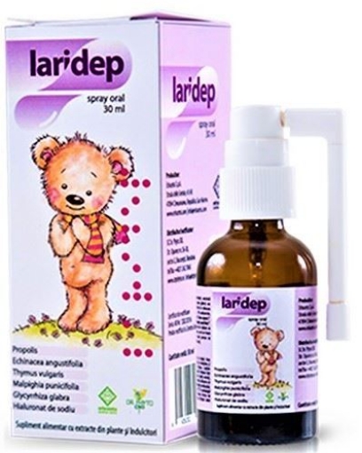 Poza produs Laridep spray, Dr.Phyto | 30 ml