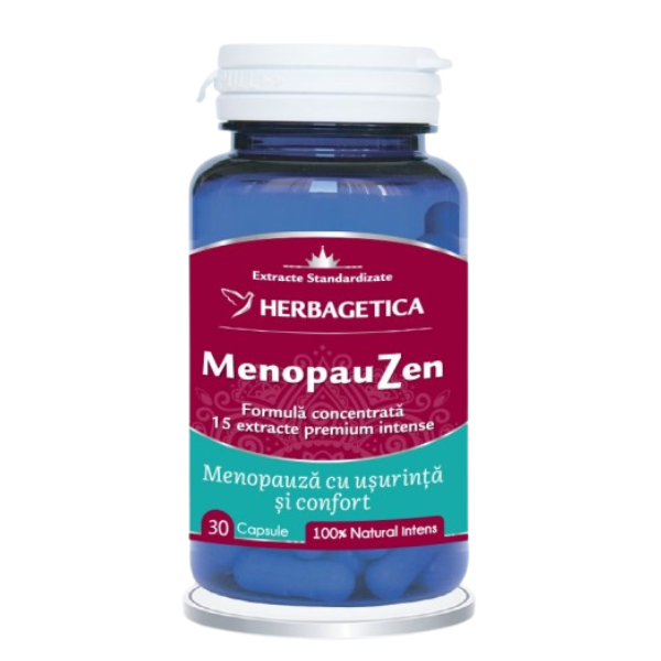 Poza produs MenopauZen, Herbagetica | 30 capsule