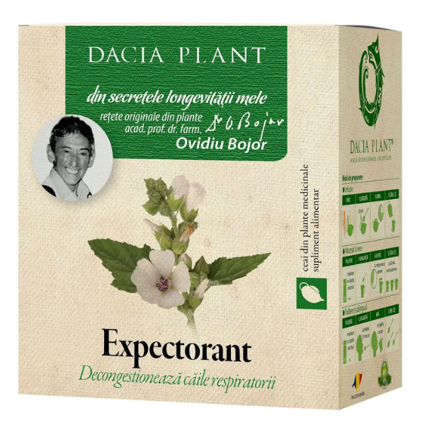 Poza produs Ceai Expectorant, Dacia Plant | 50 g